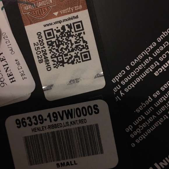 📌BNWT Harley Davidson Long sleeve Shirt NWT - Picture 4 of 5